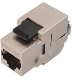 Solarix MULTIPACK 24 vnt - Keystone CAT5E STP RJ45 savaime pjaunantis SXKJ-5E-STP-BK-SA