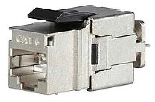 Juodos Solarix Keystone STP CAT6 RJ45 replės, skirtos SXKJ-on-BU