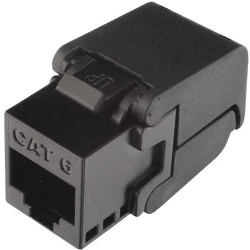 Modulis Keystone greito atjungimo įrankis SOLARIX Cat.6 UTP RJ45 juodas