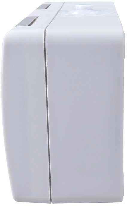 Solight 5B308 dvojzásuvka do vlhka IP54 pilka