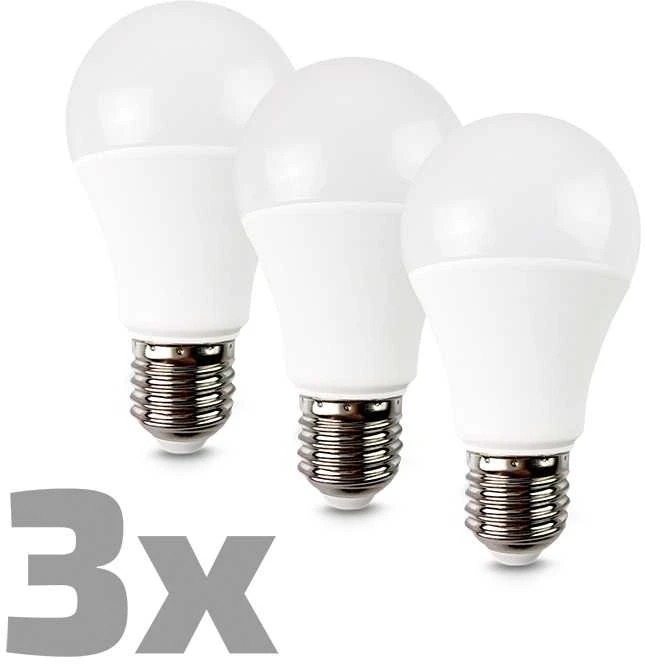 Solight ECOLUX LED lemputė 3 pak. 12W
