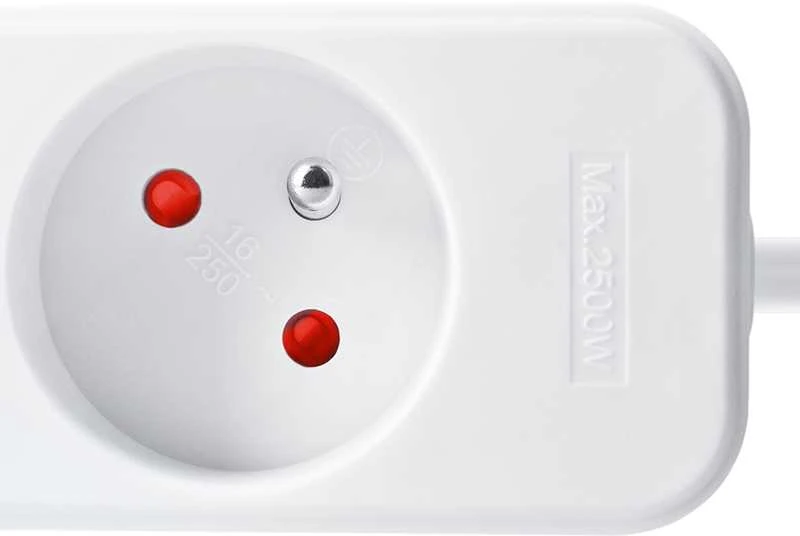 Solight ilgintuvas, 4 kištukiniai lizdai, baltas, 3m