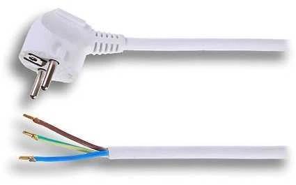 Solight PF20 flekso laidas 2m baltas