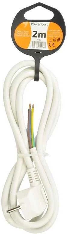 Solight PF20 flekso laidas 2m baltas