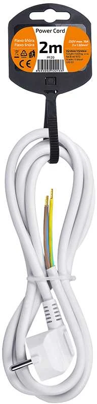 Solight PF20 flekso laidas 2m baltas