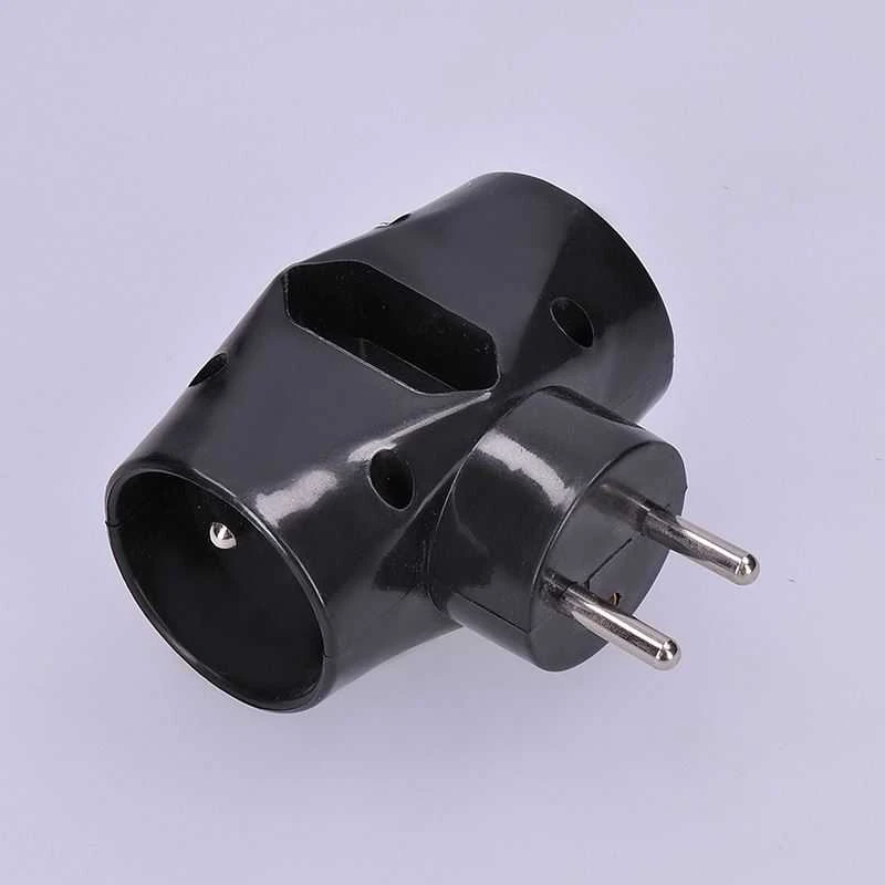 Solight hub, 2,5A + 2x 10A, juodas