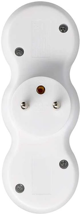 Solight hub, 3 x 10A, baltas