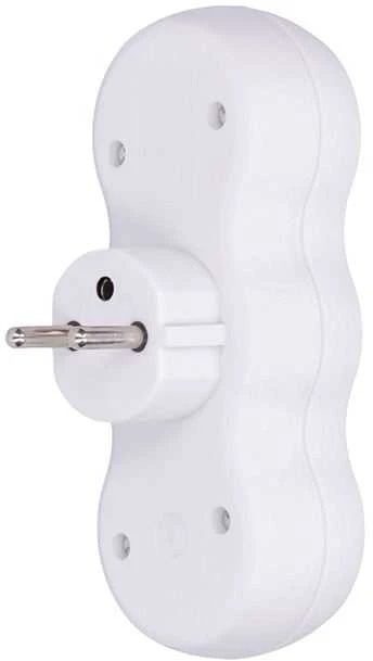 Solight hub, 3 x 10A, baltas