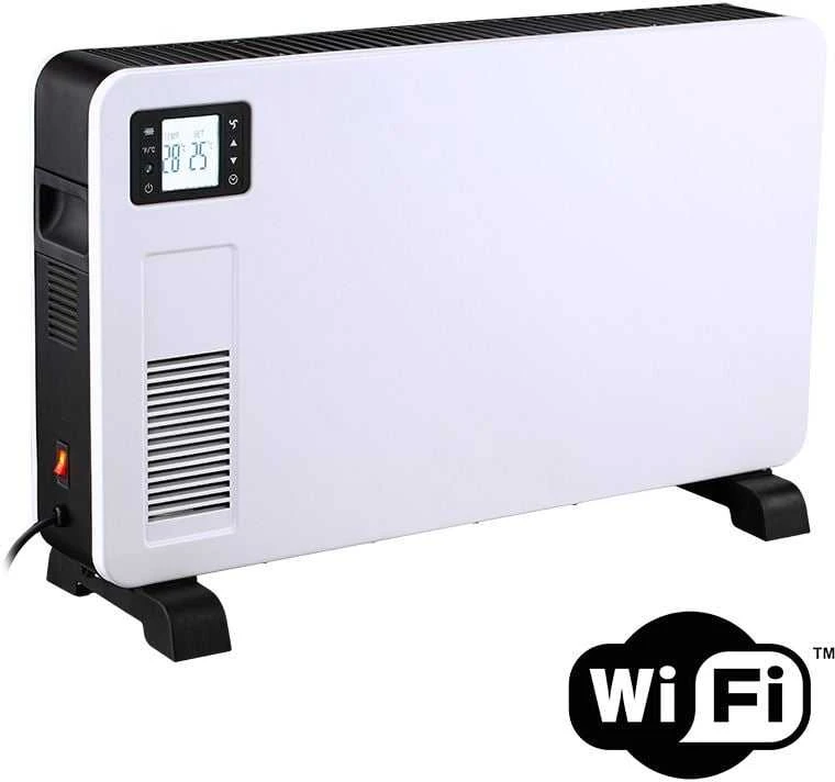 Solight karšto oro konvektorius 2300W, WiFi, LCD, ventiliatorius, laikmatis, reguliuojamas termostatas