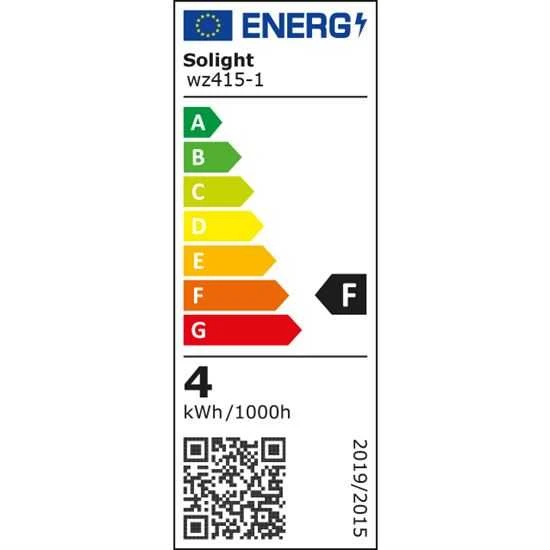 Solight LED lemputė, miniglobėlis, 4W, E14, 3000K, 340lm, baltas