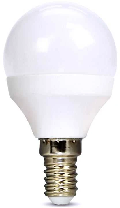 Solight LED lemputė, mini gaublys, 8W, E14, 4000K, 720lm, baltas