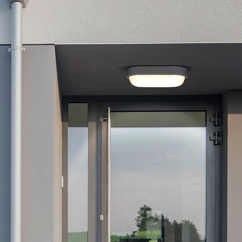 Solight LED lauko apšvietimas ovalus, 13W, 910lm, 4000K, IP54, 21cm