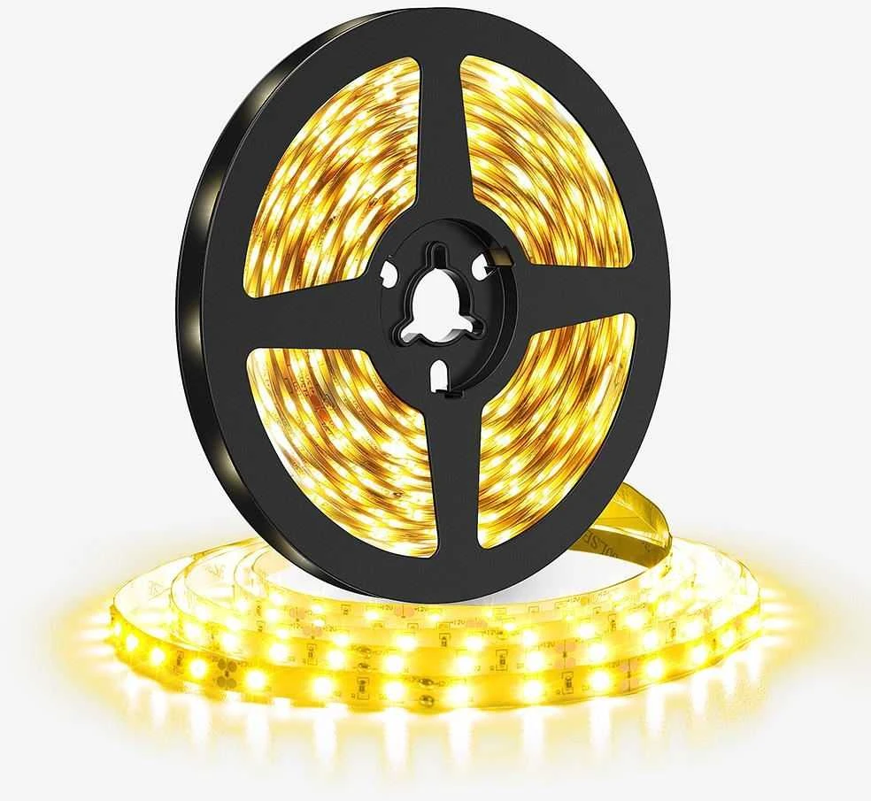 Solight LED šviesos juosta 5m, 120LED/m, 10W/m, 1100lm/m, IP20, šilta balta