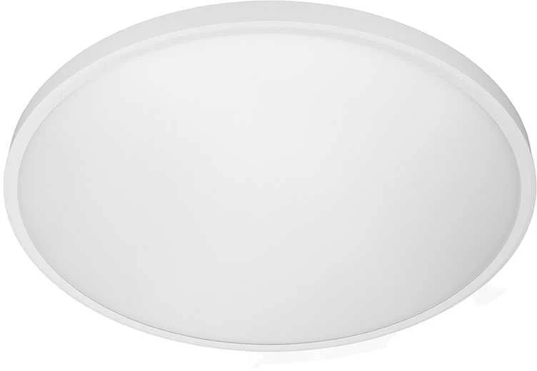 „Solight“ LED šviestuvas su nuotolinio valdymo pultu „Estela Baltas“, 50 W, 5400 lm, 60 cm, URG<19, pakabinamas ir virštinkinis