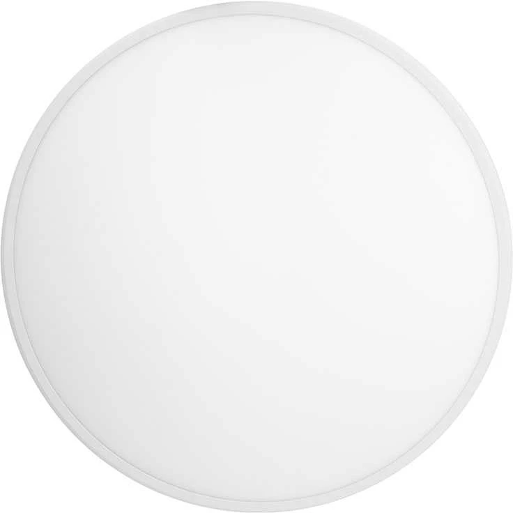 „Solight“ LED šviestuvas su nuotolinio valdymo pultu „Estela Baltas“, 50 W, 5400 lm, 60 cm, URG<19, pakabinamas ir virštinkinis