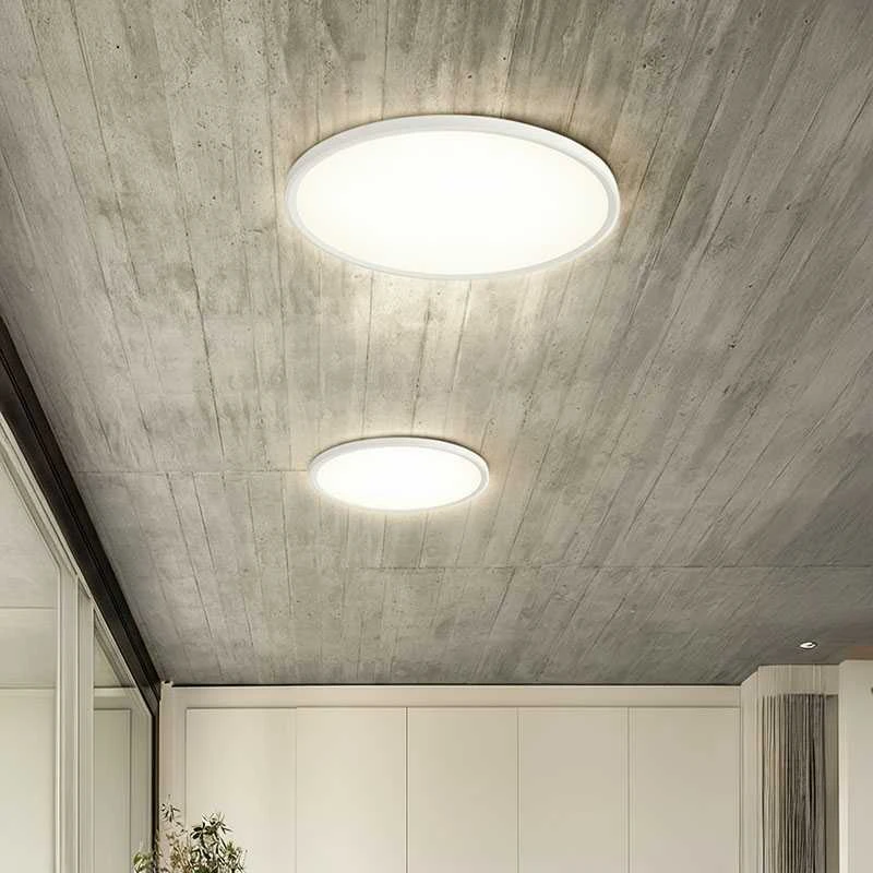Solight Estela LED šviestuvų duetas ant betoninių lubų