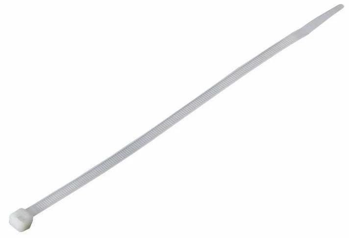 Solight 1P09 rišami nailoniniai dirželiai 3,6 x 300 mm natūralūs 100 vnt.
