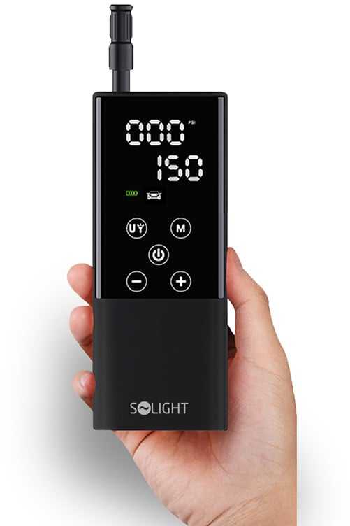 Solight skaitmeninis kišeninis kompresorius