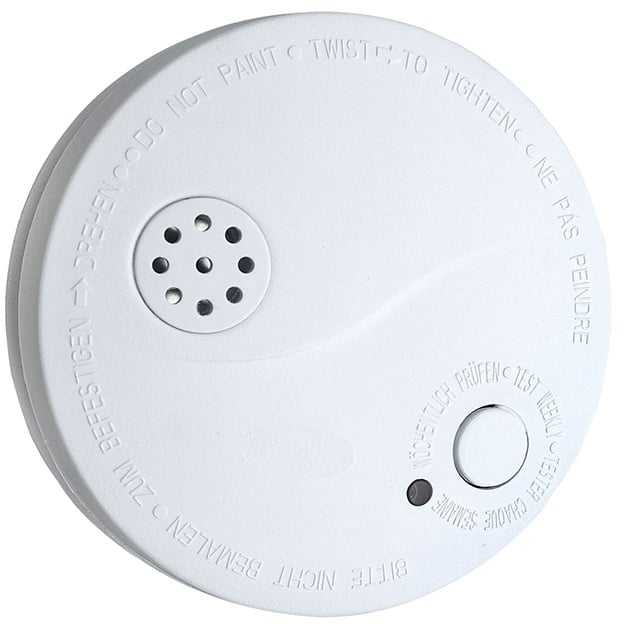 „Solight 1D33“ dūmų detektorius + signalizacija, baltas