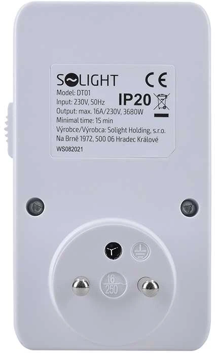 Solight DT01 časový spínač