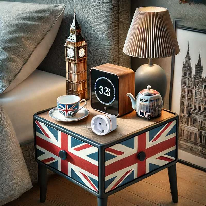 Solight PA01-UK kelioninis adapteris, skirtas naudoti JK