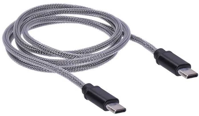 „Solight“ USB-C 3.1 laidas, USB-C jungtis - USB-C jungtis, silikoninis, 1 m
