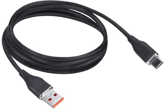 „Solight“ USB-C laidas, USB 2.0 A jungtis - USB-C 3.1 jungtis, silikoninis, 2 m