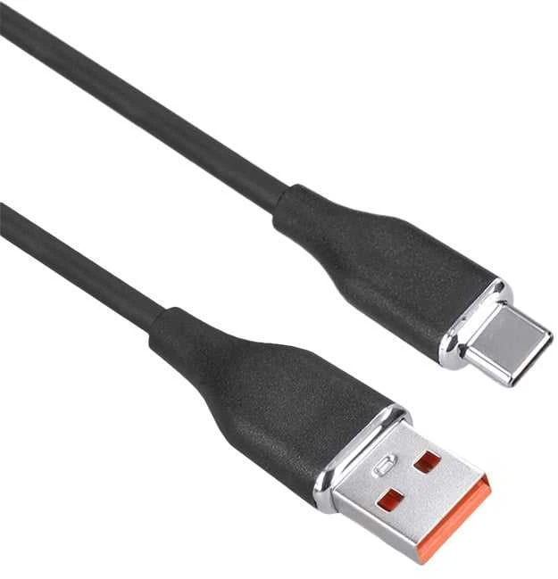 „Solight“ USB-C laidas, USB 2.0 A jungtis - USB-C 3.1 jungtis, silikoninis, 1 m