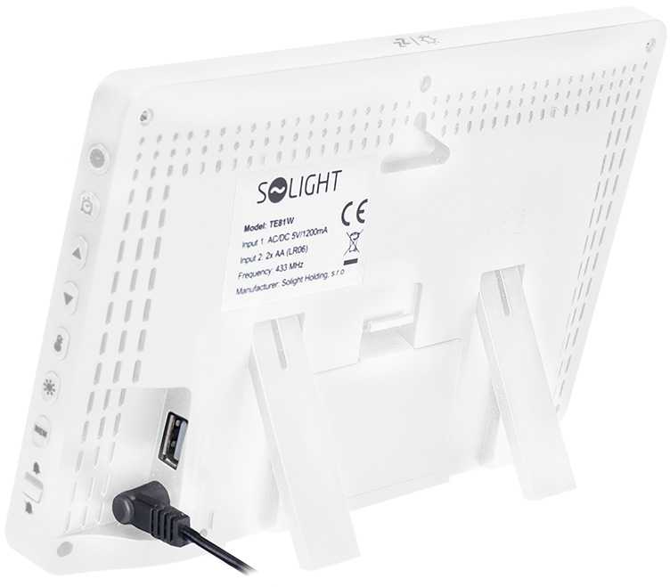 Solight Šviesus TE81W baltas