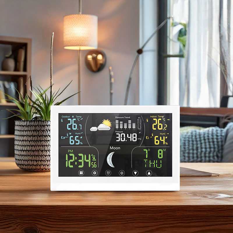 Solight weather station TE110 baltas