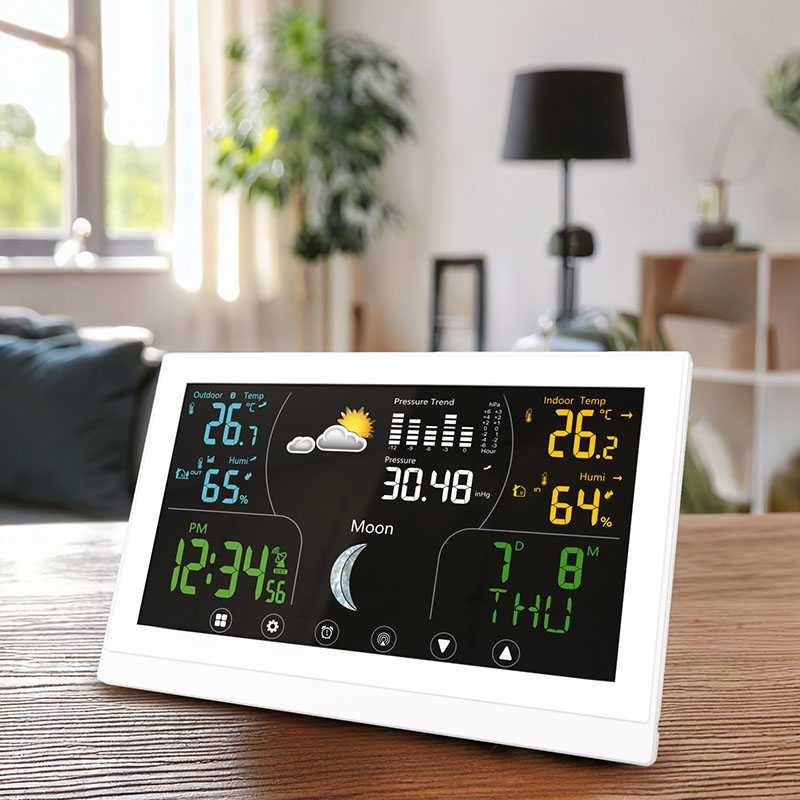 Solight weather station TE110 baltas