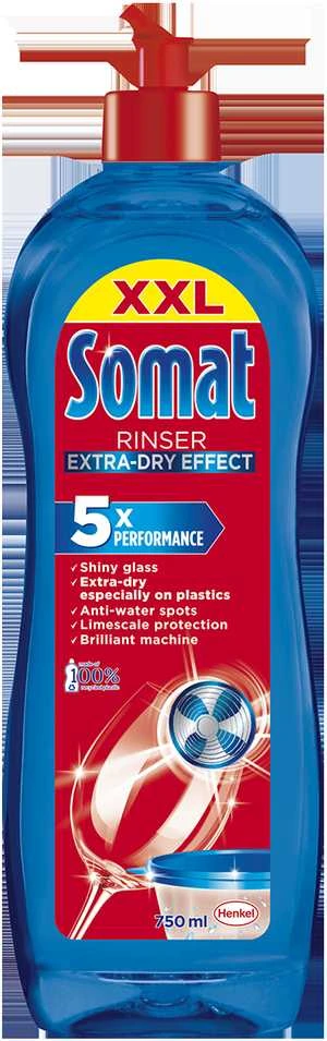 Indaplovių skalavimo priemonė SOMAT Extra Power, 0,75 l