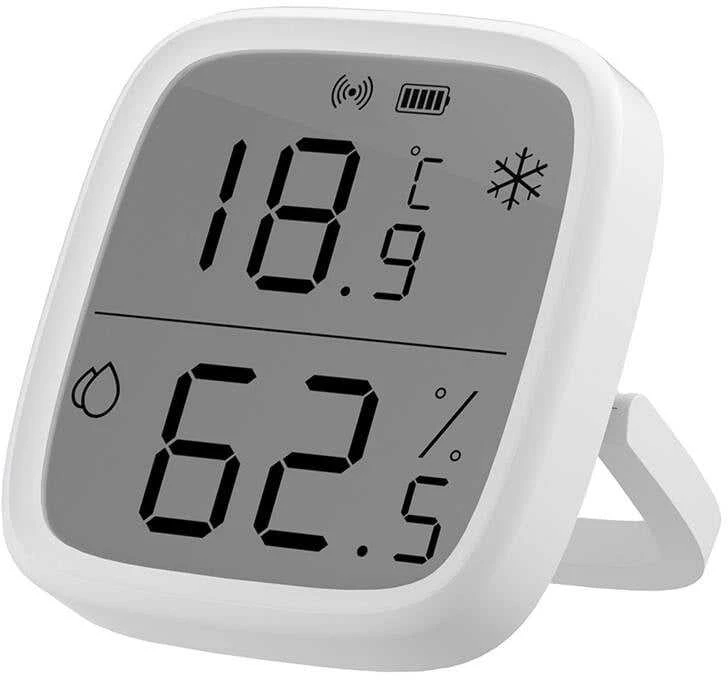 Sonoff SNZB-02D Zigbee 3.0 temperatūros ir drėgmės sensorius su LCD ekranu