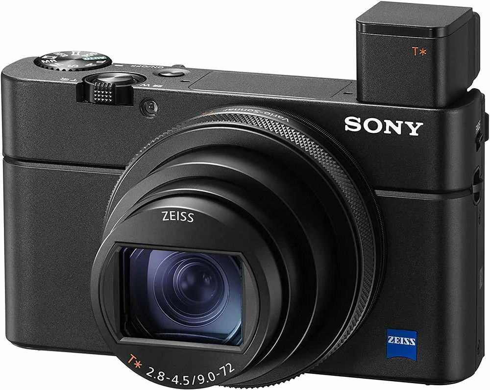 Sony DSCRX100M7.CE3 20.1 MP, Optical zoom 8.0 x, Digital zoom 121 x, ISO 25600, Jutiklinis ekranas, Ekranas diagonal 3.0 ", Wi-Fi, Focus 0.08m - ∞, Video recording, Juodas