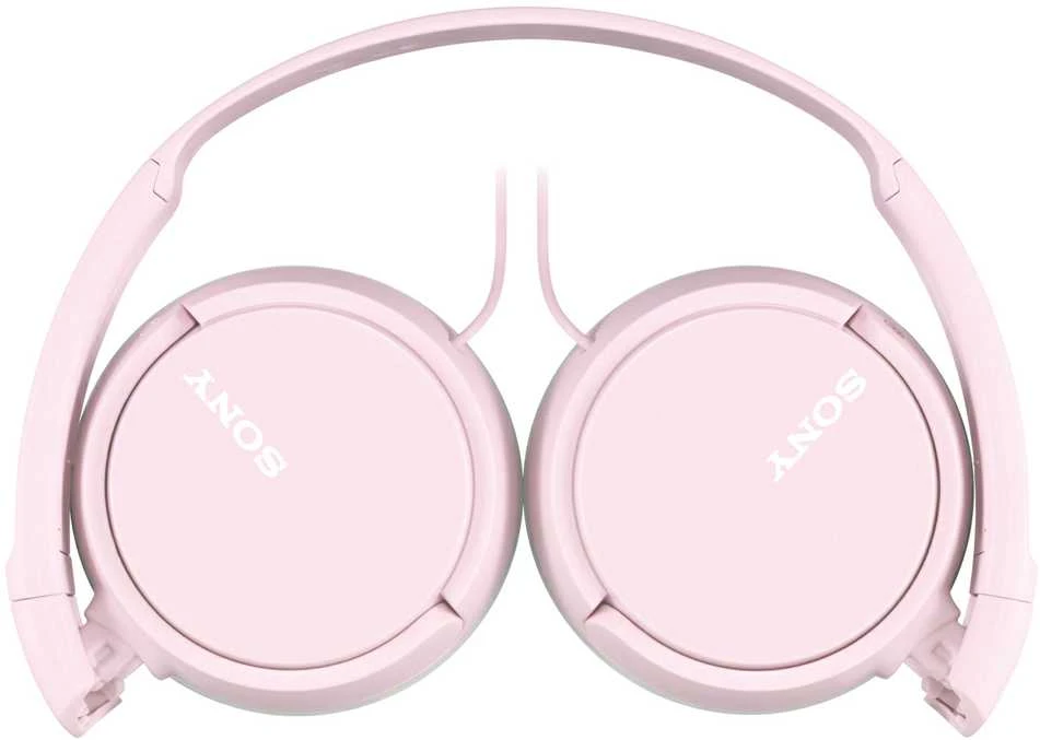 Sulankstomos ausinės Sony MDR-ZX110, Rožinės
