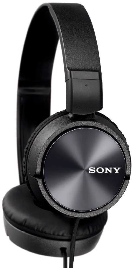 Sulankstomos kelioninės ausinės Sony MDR-ZX310, Juodos