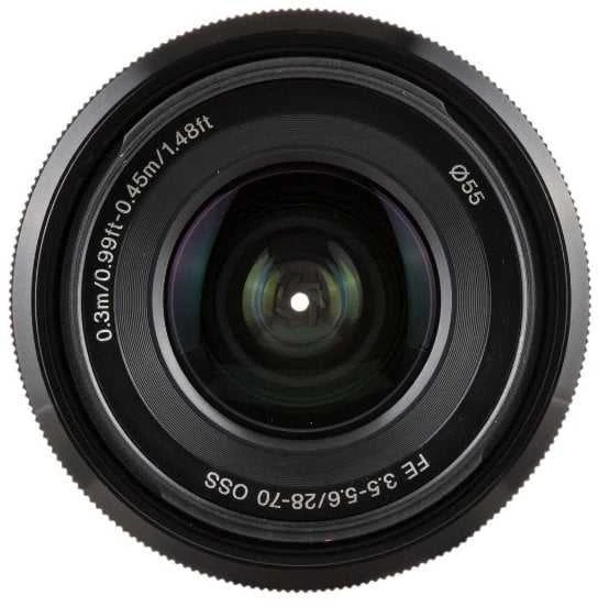 „Sony ILCE-7M4K Alpha A7 IV“ veidrodinis skaitmeninis fotoaparatas su 28–70 mm objektyvu