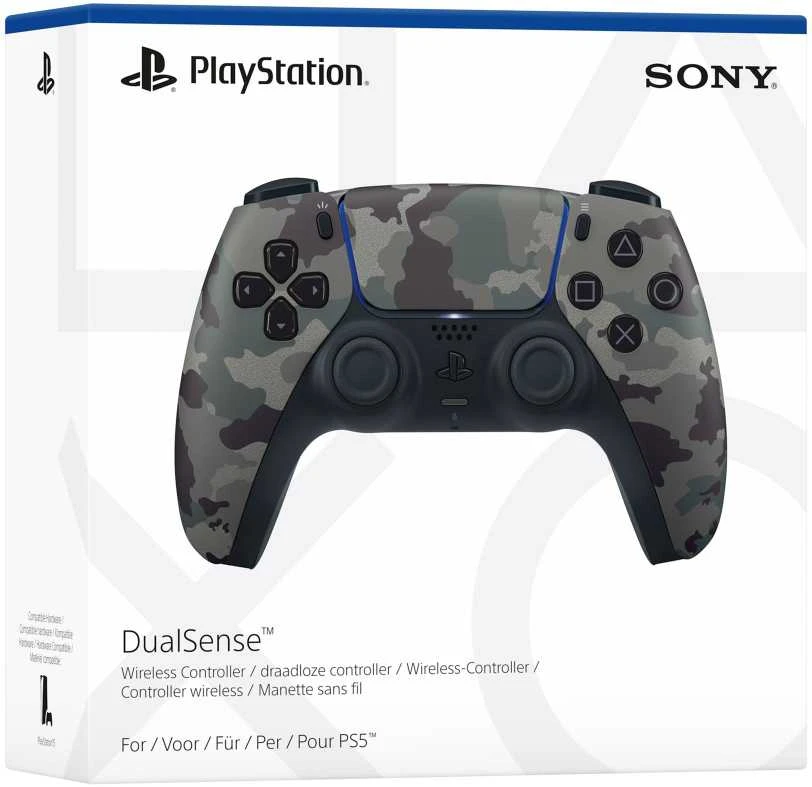 Sony PlayStation DualSense Pilkas Camouflage belaidis valdiklis (PS5)