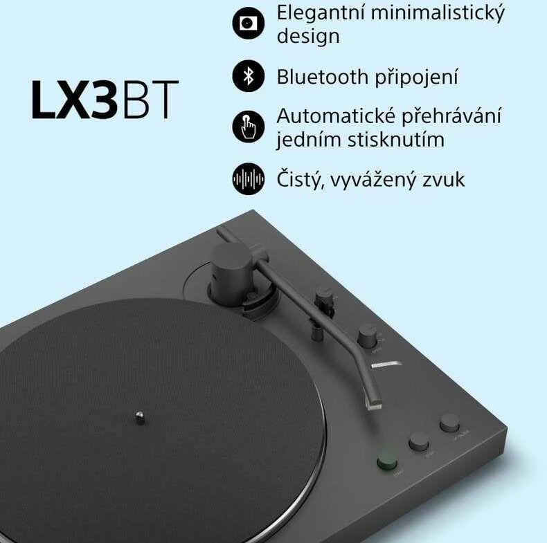 Sony Corporation SONY PS-LX3BT Patefonas