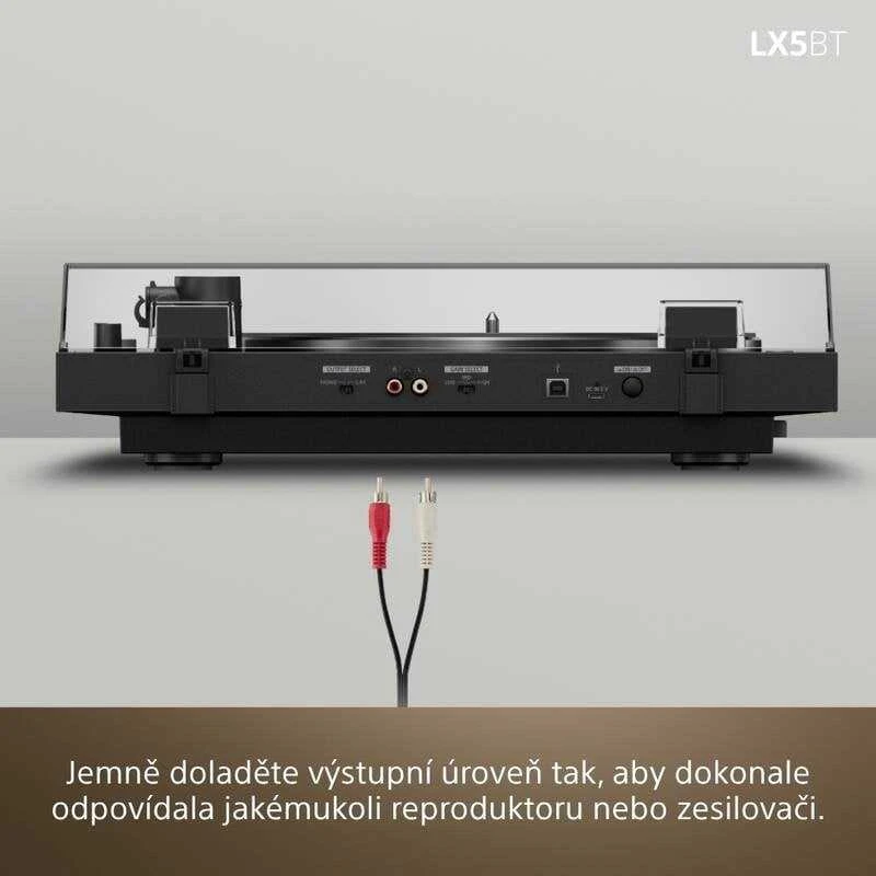 Sony | Aukščiausios kokybės patefonas atkuriimui | PS-LX5BT | Visiškai automatinis