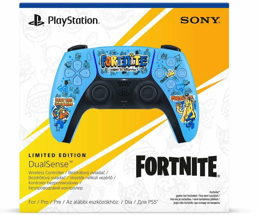 Žaidimų Valdiklis - Sony PlayStation 5 DualSense Belaidis Bluetooth USB Fortnite V2 Mėlynas