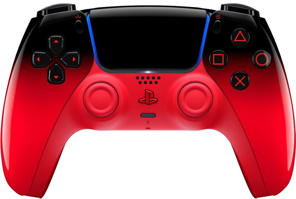 Sony Interactive Entertainment DualSense Juodas, Raudona Bluetooth/USB Gamepad Analogue / Digital PlayStation 5