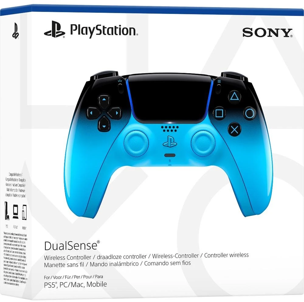 Sony Interactive Entertainment DualSense Juodas, Mėlyna Bluetooth/USB Gamepad Analogue / Digital PlayStation 5