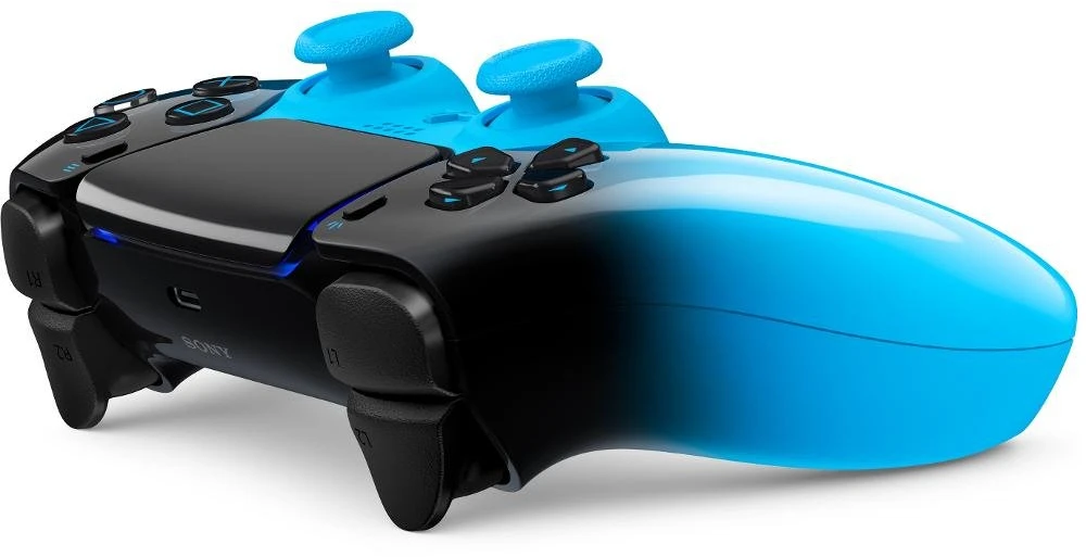 Sony Interactive Entertainment DualSense Juodas, Mėlyna Bluetooth/USB Gamepad Analogue / Digital PlayStation 5