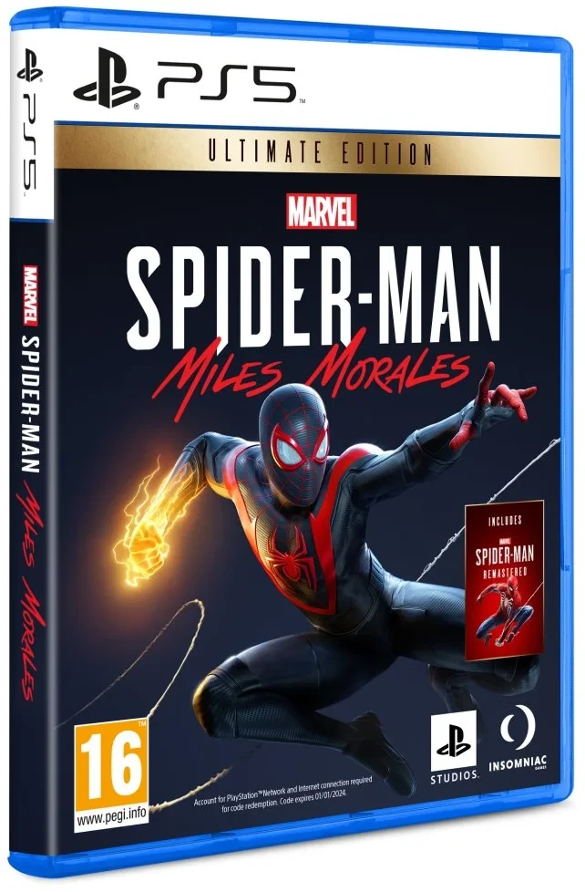 Sony Insomniac Games Žmogus-voras: Miles Morales Ultimate Edition PS5