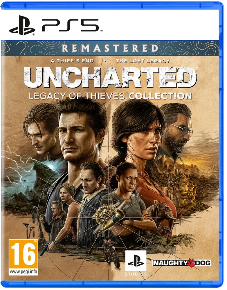 Sony PS5 „Uncharted Legacy of Thieves“ kolekcija