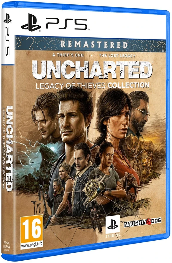 Sony PS5 „Uncharted Legacy of Thieves“ kolekcija