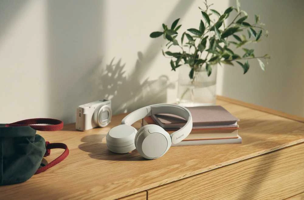 Belaidės Ausinės Sony WH-CH520W, Baltos spalvos