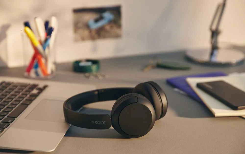 Belaidės Ausinės Sony WH-CH520B, Juodos spalvos