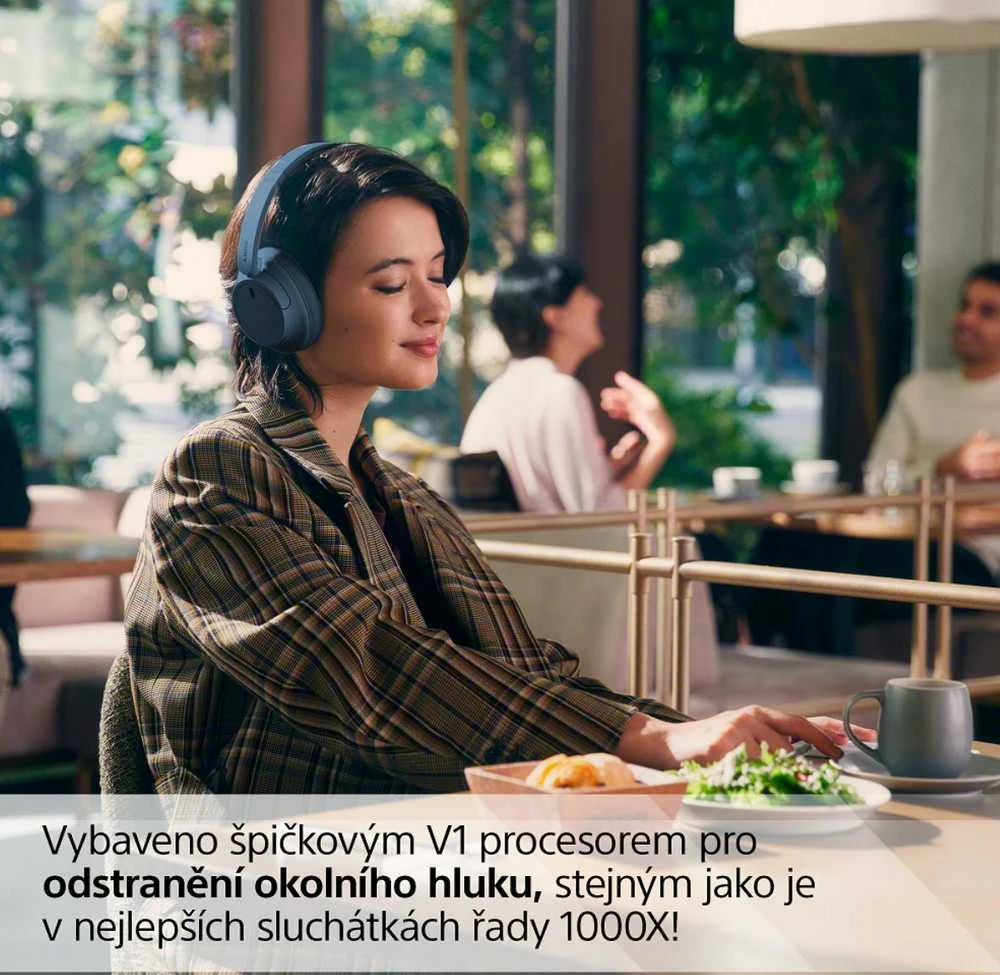 Sony WH-CH720NL belaidės ausinės, Mėlynos